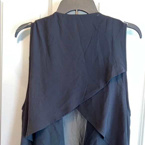 Society Black crossover Sleeveless vest - Picture 7 of 10